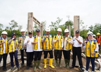 the Ministry of Public Works and Public Housing (PUPR) team