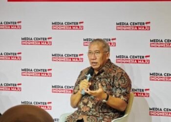 the President Director of National Logistics Agency (Bulog) Bayu Krisnamurthi responds to Indonesia's rising rice price