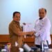 Acting Mayor of Tangerang City Nurdin and the Head of BPK Banten Dede Sukarjo