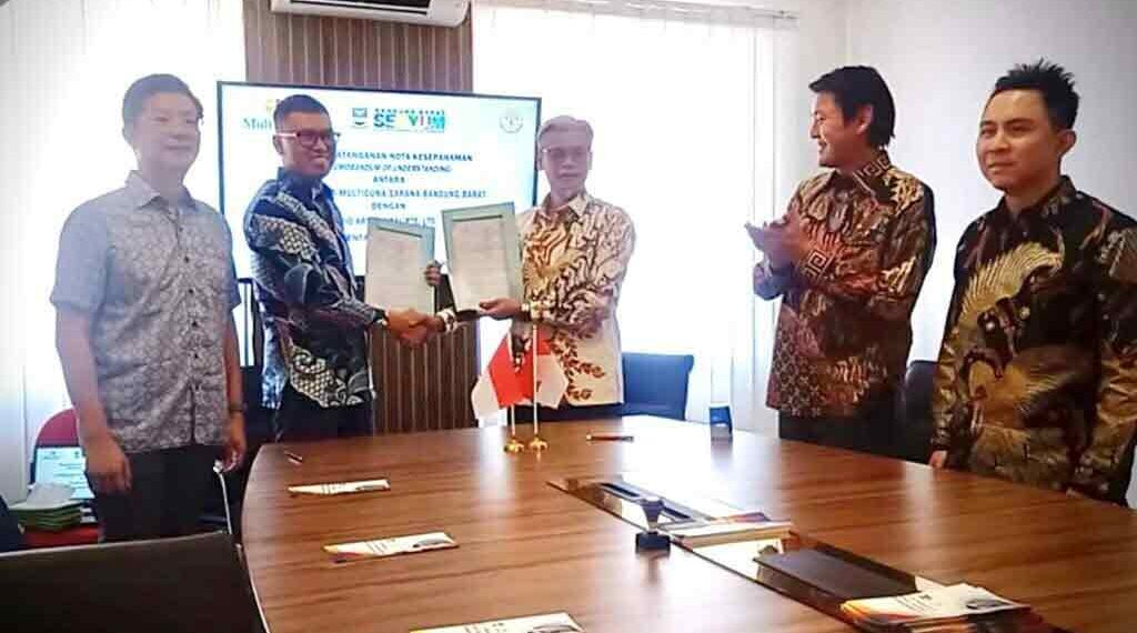 Signing of MOU between Bio Ark Global and BUMD PT Perdana Multi Sarana Bandung Barat (PMgs)