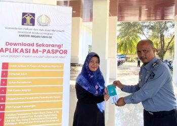 North Sumatera Immigration Office Socialize M-Paspor Application to Locals