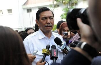 Coordinating Minister for Maritime Affairs and Investment Luhut Binsar Pandjaitan
