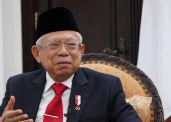 Indonesia's Vice President Ma'ruf Amin (Photo: Secretariat Cabinet team)