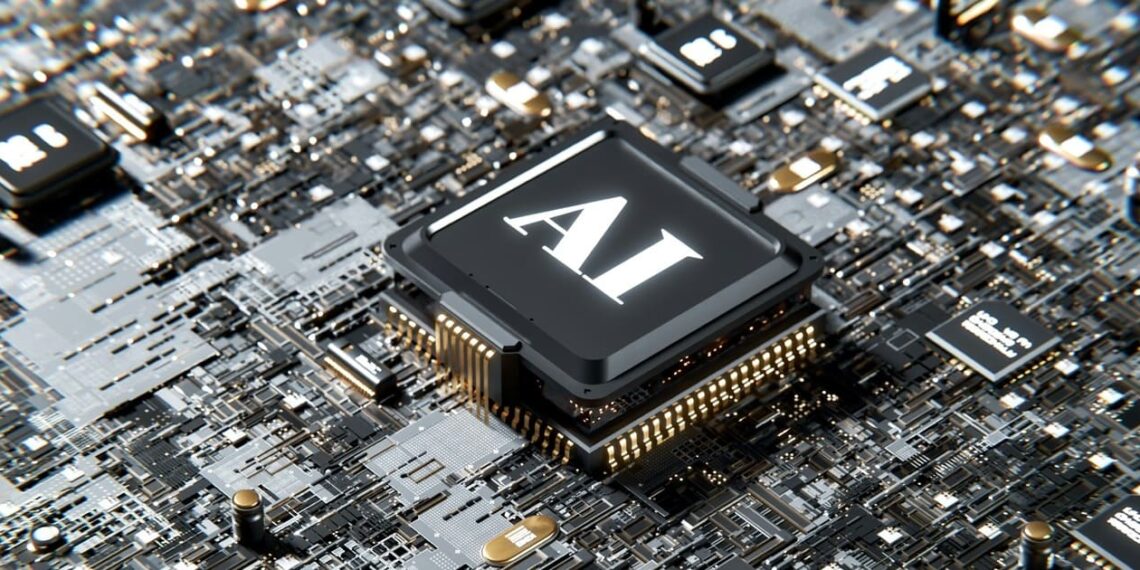 Illustration of AI development