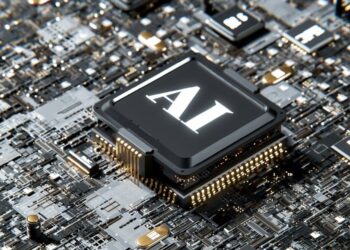 Illustration of AI development