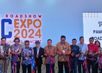 IFBC 2024 opening ceremony at Hall 1 ICE BSD Tangerang (02/23).