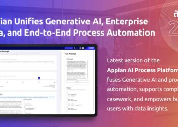 Latest version of the Appian Platform introduces the new generative AI prompt builder AI skill, Case Management Studio, and Data Fabric Analytics.