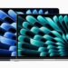 The new MacBook Air is available in two screen sizes, 13 inch and 15 inch. Credit: Apple