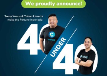 Continuously Making an Impact, Cakap Founders Enter Fortune Indonesia’s 40 Under 40
