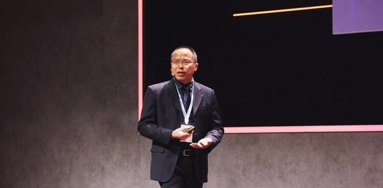 Cao Ming, President of Huawei Wireless Solution at MWC Barcelona 2024. Credit: Huawei