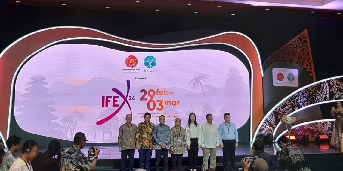 IFEX 2024 opening ceremony at Ballroom 1 JIExpo Kemayoran, Jakarta (02/29).