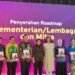 KPPPA launched the Indonesia’s Roadmap on Care Economy at the Lee Meridien Hotel, Jakarta (03/28). Credit: Haris