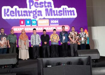 Muslim Life Fair 2024 opening ceremony at JIExpo Kemayoran (03/08).