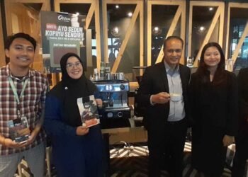 Press Brew: Latte Art Celebration organized by Oria Hotel Jakarta and Otten Coffee in Jakarta (02/29).