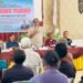 Kasmidi Bulang delivered his opening speech at Bazaar in Sangkulirang (Photo: East Kutai's PR)