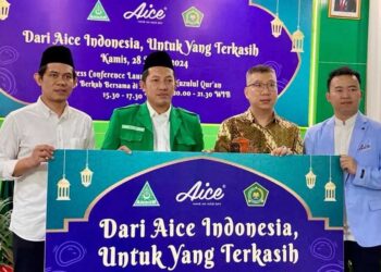Aice and GP Ansor distributed millions of free ice cream to 5,000 mosques and prayer rooms throughout Indonesia. Credit: Man