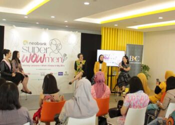 Bank Neo Commerce held Neobank Super Wowmen event. Credit: BNC