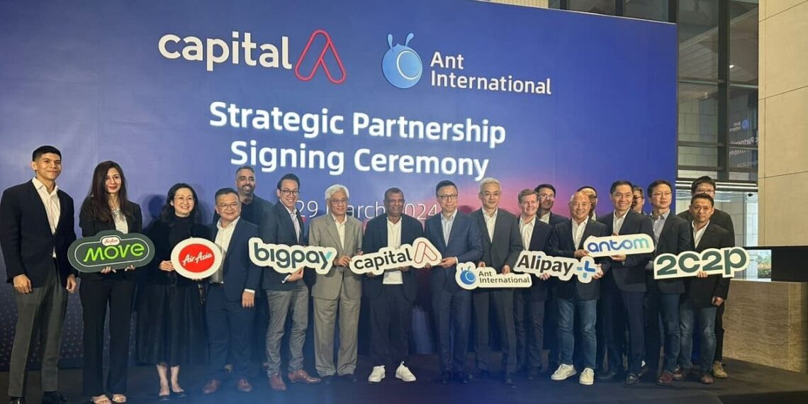 Capital An and Ant International signed a strategic partnership (03/29). Credit: Capital A