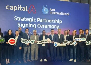 Capital An and Ant International signed a strategic partnership (03/29). Credit: Capital A