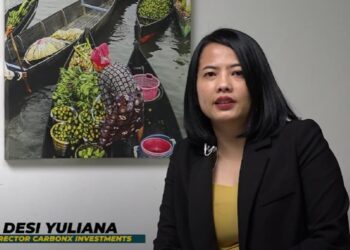 Dessi Yuliana, CarbonX Investments Director on the Forum Carbon Indonesia YouTube channel.