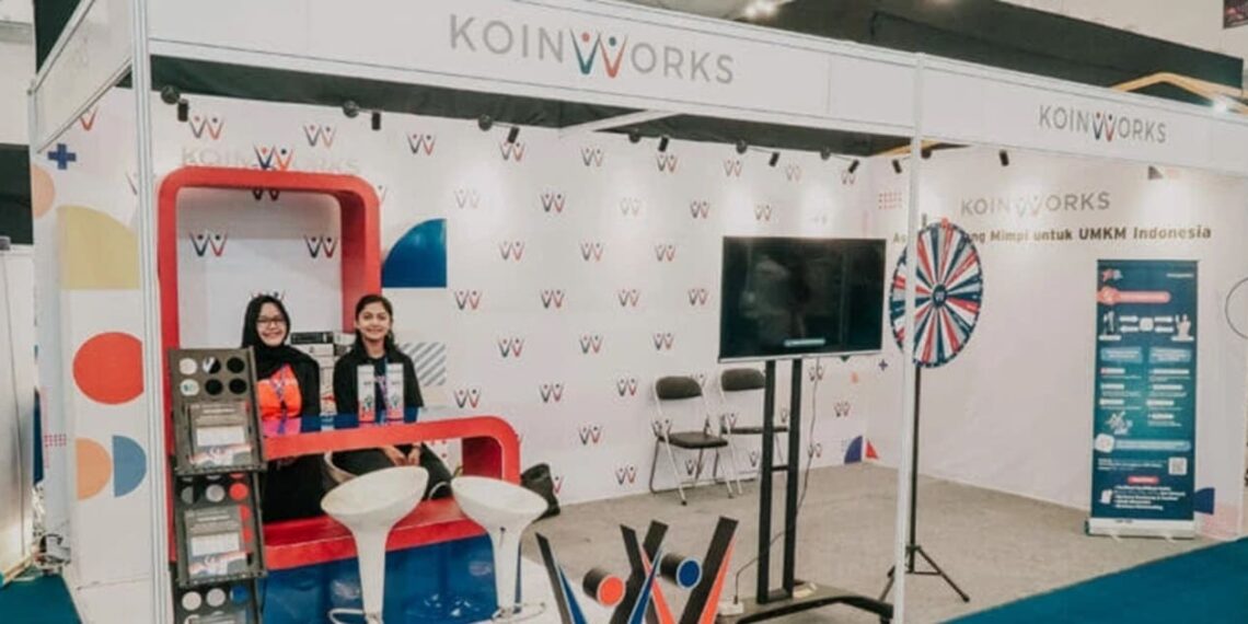 KoinWorks' booth. Credit: KoinWorks