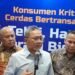 Minister of Trade Zulkifli Hasan at the commemoration of National Consumer Day (04/24). Credit: Haris