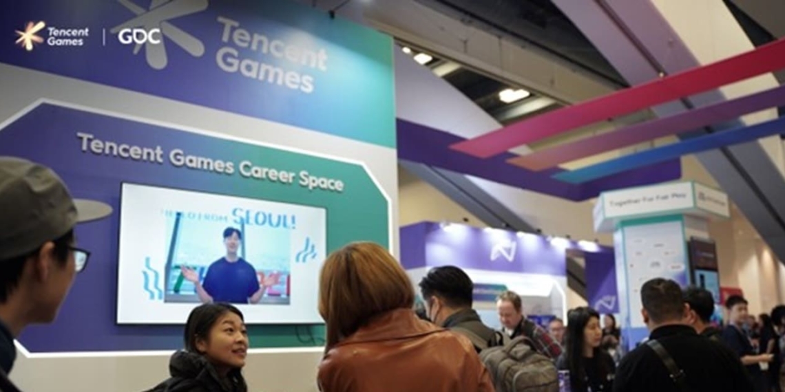 Tencent Games at GDC 2024. Credit: Tencent Games