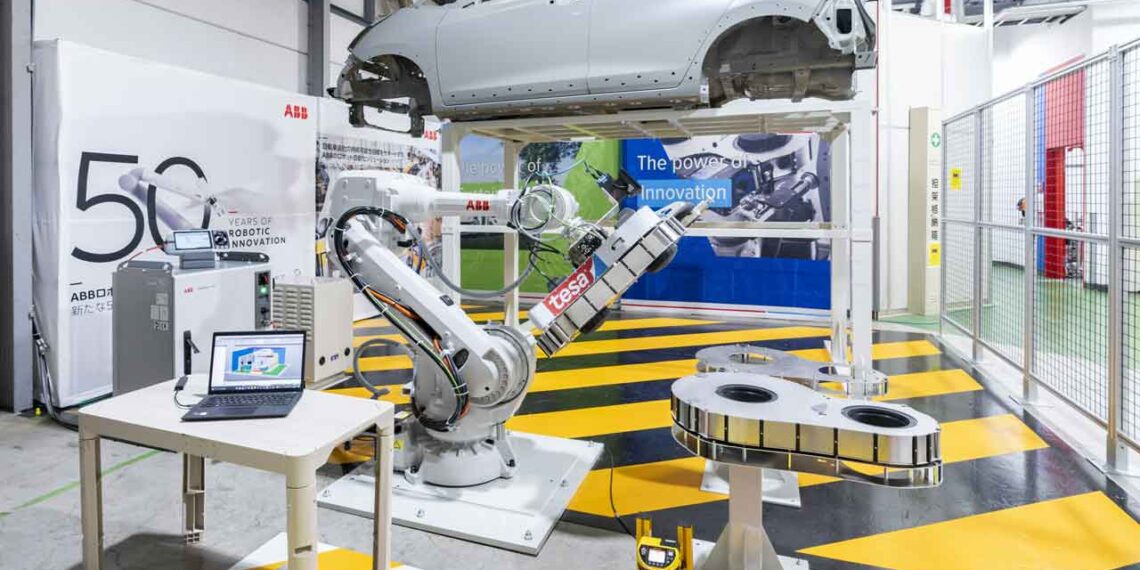tesa® demonstrates ProSeal hole covering automation