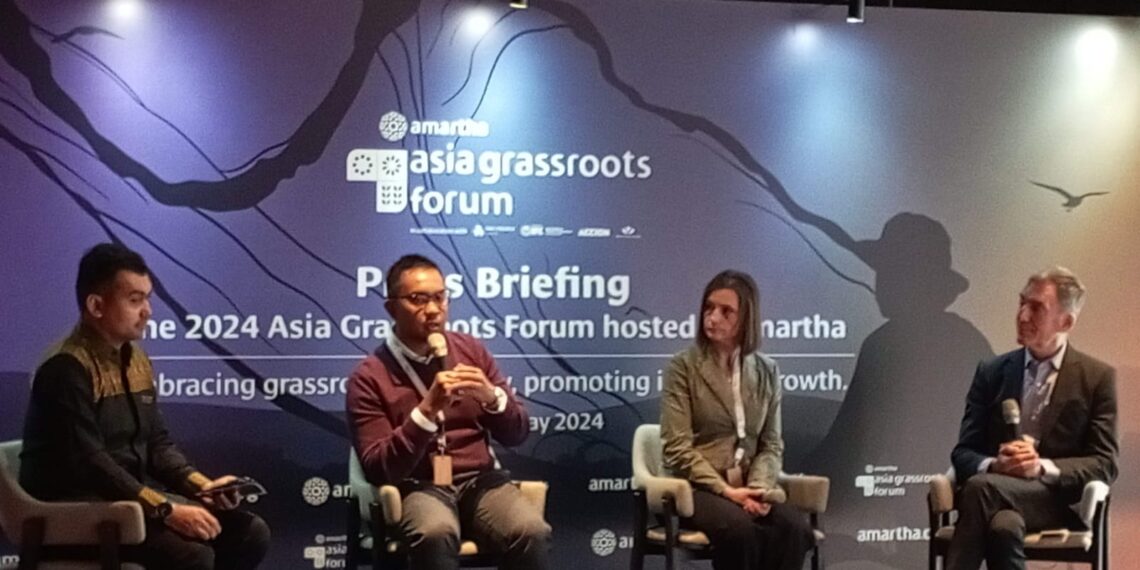 The 2024 Asia Grassroots Forum hosted by Amartha. (Photo: Wulan)