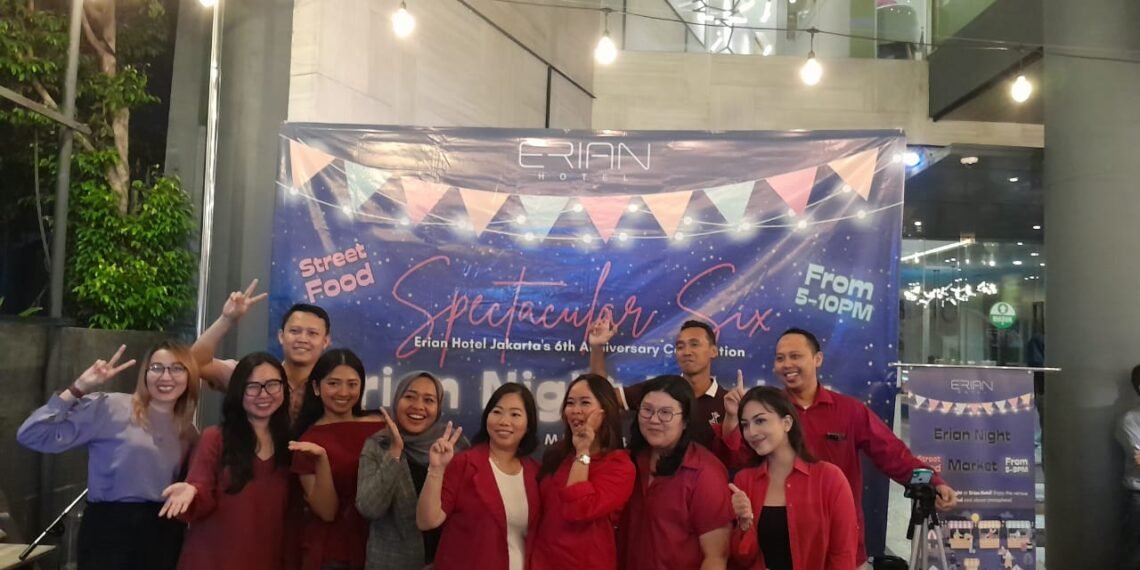 Erian Hotel announced to hold Night Market in the press conference at Jakarta. (Photo: Haris)