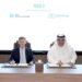 Douglas Feagin, Ant International President (left) and Eng Saleh Khabti, Deputy Minister of Investment of Saudi Arabia signed the agreement in Riyadh (05/06). Credit: Ant International
