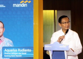 Aquarius Rudianto, Director of Network & Retail Banking at Bank Mandiri. Credit: Bank Mandiri