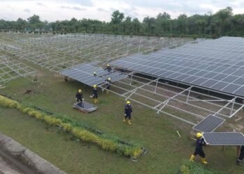 Pertamina Rokan solar power plant in Riau province. Credit: Pertamina