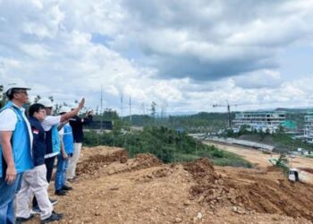 Director General of Electricity at the Ministry of Energy and Mineral Resources (ESDM) Jisman P Hutajulu during a working visit to Nusantara Capital (05/01). Credit: Ministry of ESDM
