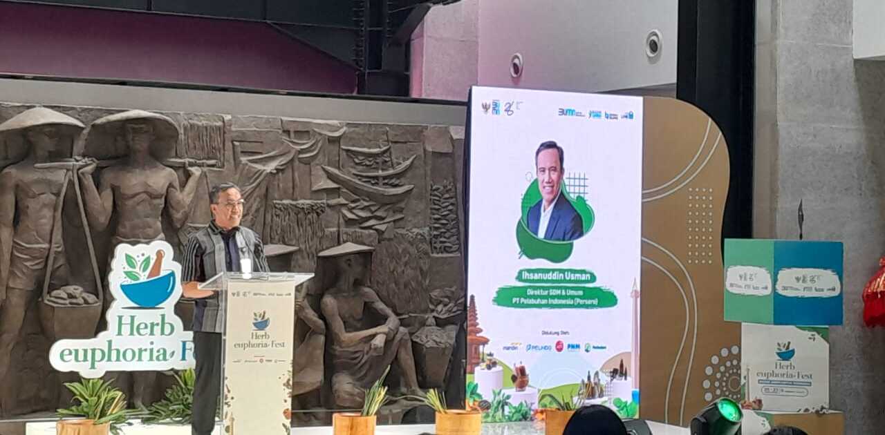 Ihsanuddin Usman, Director of Human Resources and General Affairs of PT Pelabuhan Indonesia (Pelindo) at Sarinah, Jakarta (06/20). Credit: Haris