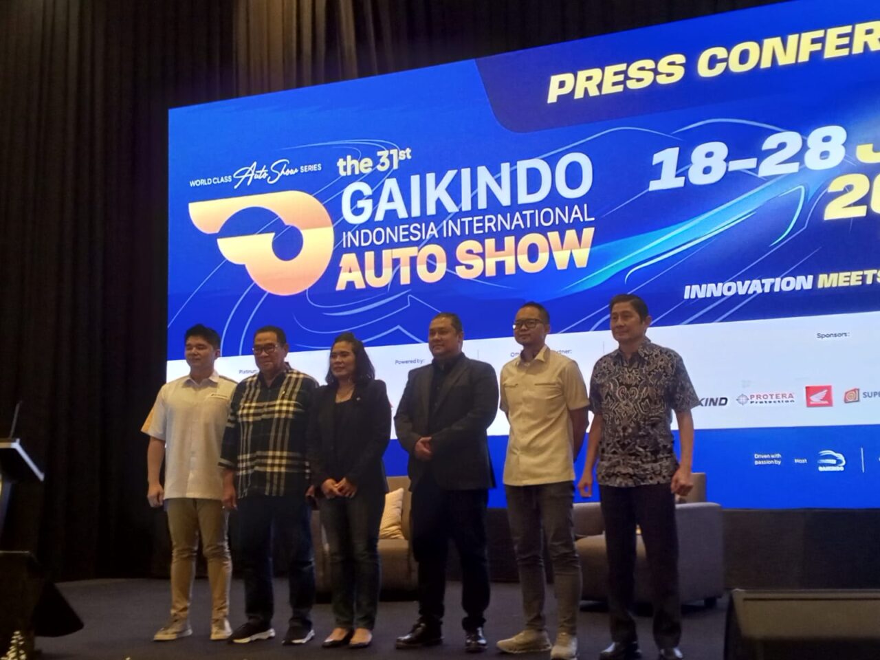 Press conference of GIIAS 2024 at Ritz Carlton, Jakarta. (Photo: Wulan)