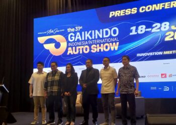 Press conference of GIIAS 2024 at Ritz Carlton, Jakarta. (Photo: Wulan)