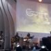 Senyawa and Ipank Horehore sang their new single 'Tukang Boong' at Phantom PIK 2 Ground Park, Jakarta. /9Photo: Senyawa's team)