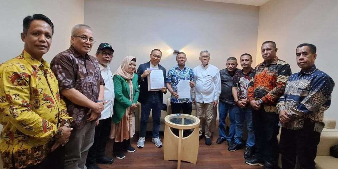 Fakfak Regency Govt and UMI Makassar signed MoU to produce quality medical personnel (06/23). Credit: Fakfak Regency Secretariat Protocol and Communications