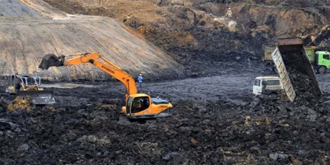 Illustration of a mining operation. Credit: Walhi