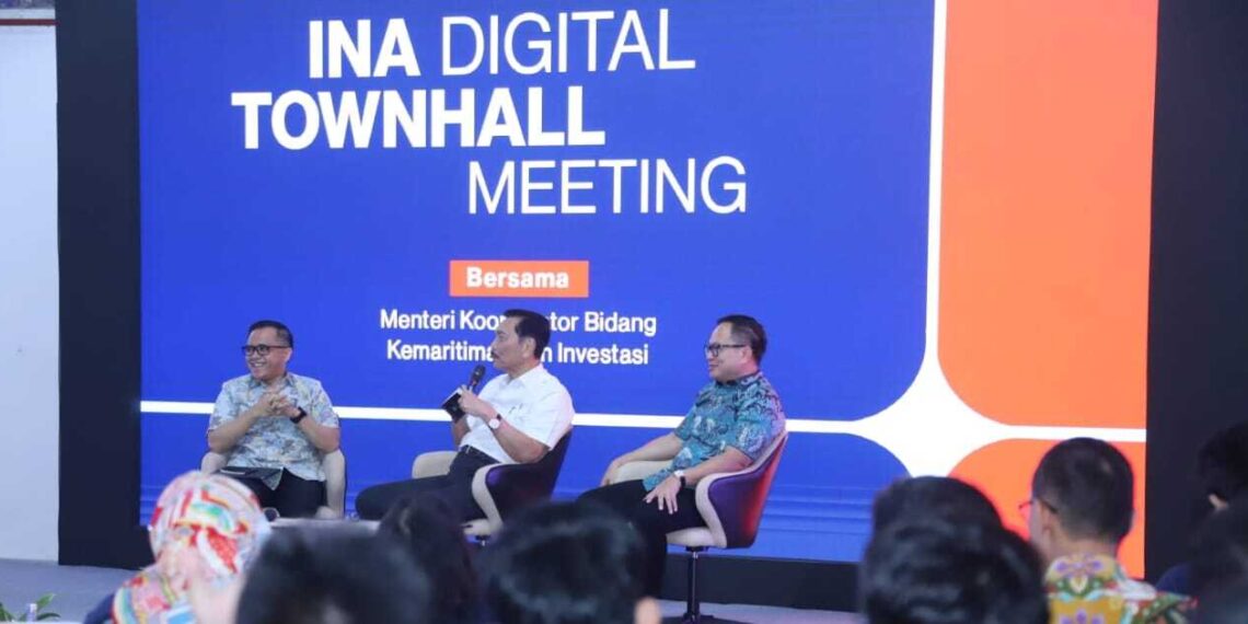 INA Digital Townhall meeting in Kota Peruri, South Jakarta. Credit: Kominfo