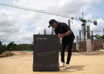 Starlink Indonesia is allowed to operate without BTS. Credit: Starlink