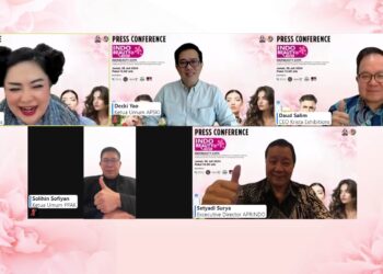 Press conference of The 2024 Indo Beauty Expo. (Credit: Wulan)