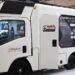 The Isuzu ELF Mobile EV Charger Concept Astra Otopower, showcased at GIIAS 2024. Credit: Isuzu