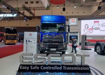 UD Trucks Quester with ESCOT Technolgy is launched in the 2024 GIIAS. (Credit: Wulan)