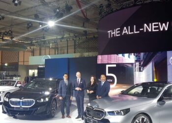 BMW Group launches ALL NEW 5 Series in The 2024 GIIAS. (Credit: Wulan)