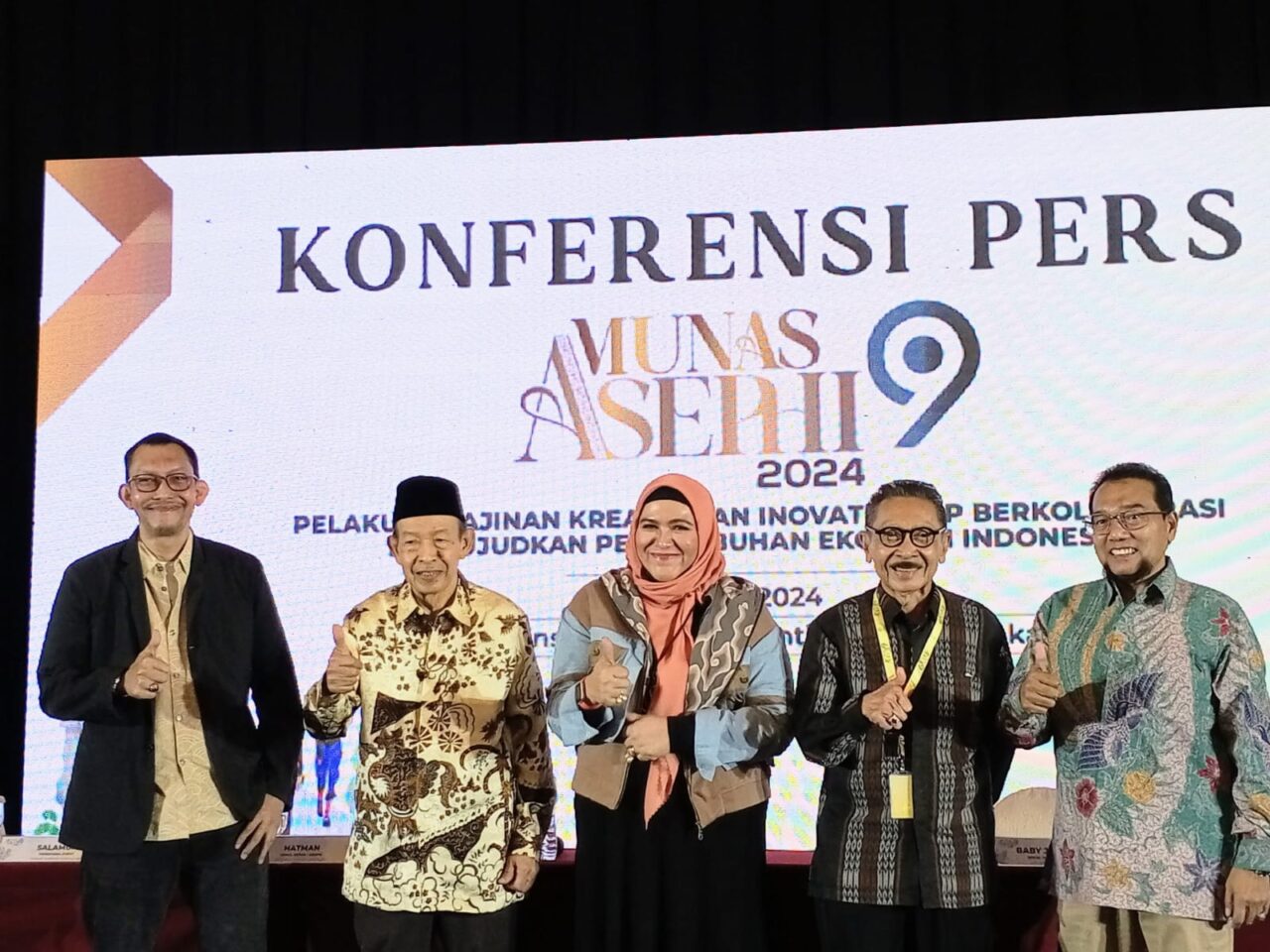 Thre Opening of Asephi's IX Nationanal Meeting, at JS Luwansa Hotel, Jakarta. (Credit: Wulan)