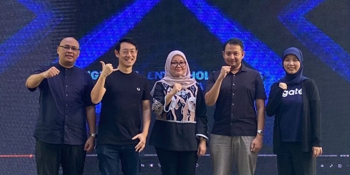 The launch of TSA Game Fest by Agate Academy and Kominfo supported by the West Java Department of Tourism and Culture. Credit: Agate