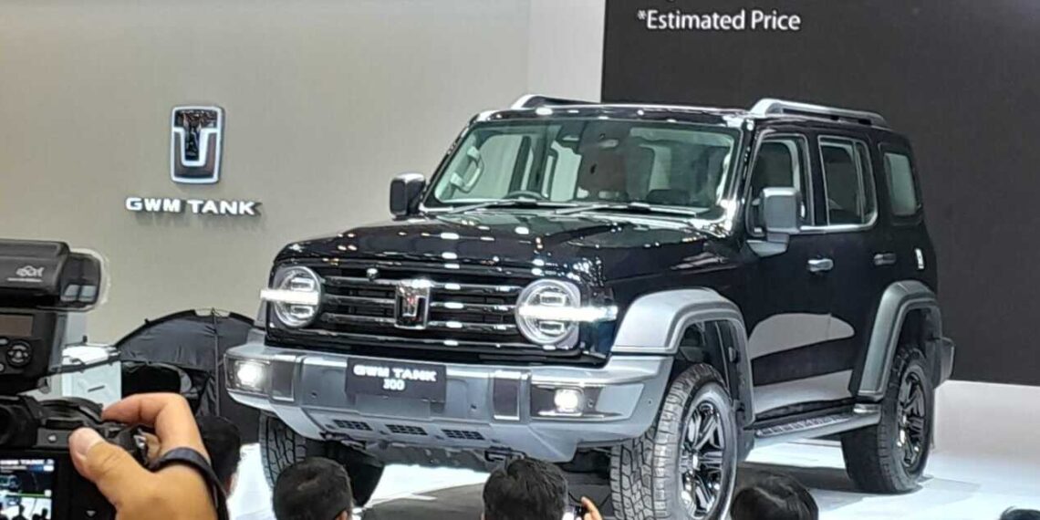 GWM Tank 300 HEV SUV at GIIAS 2024. Credit: Wulan