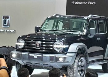 GWM Tank 300 HEV SUV at GIIAS 2024. Credit: Wulan